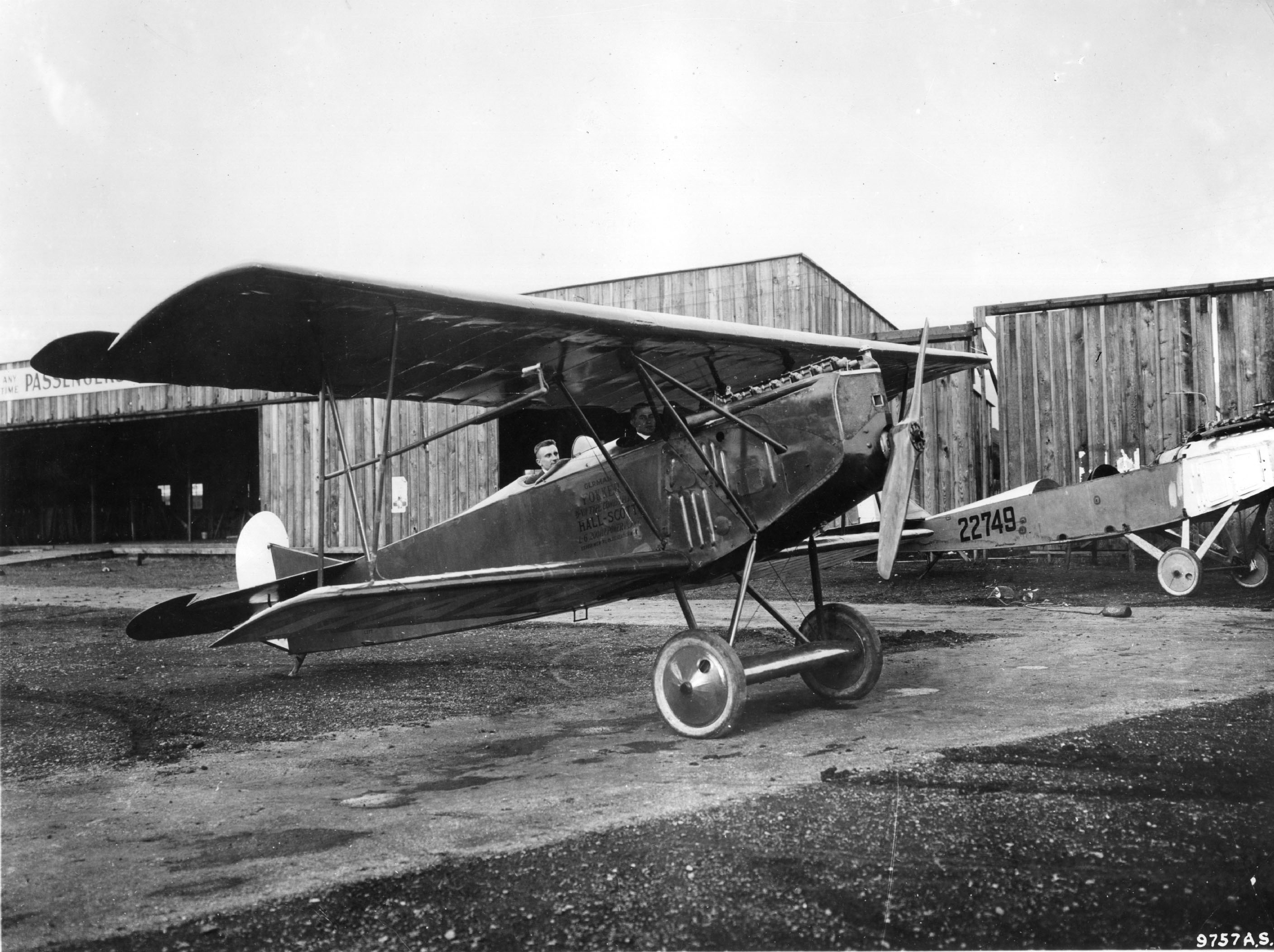 Fokker D.VII with Hall-Scott L-6 (Thanks to Robert Neal/Peter Bowers)