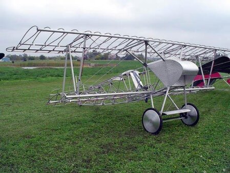 Uncovered Airdrome Fokker D.VII replica (picture: Airdrome website)