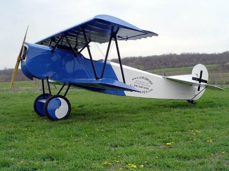 Covered Airdrome Fokker D.VII replica (picture: Airdrome website)