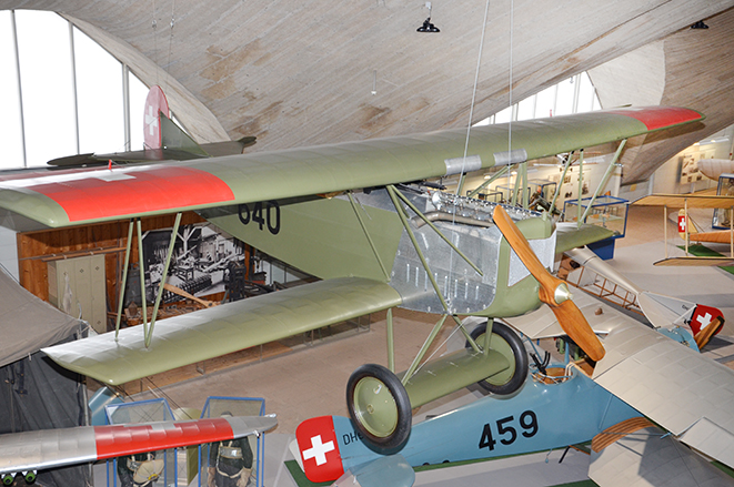 The Fokker D.VII from The Air Force Center museum (source: museum website)