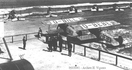 The first aircraft on the Belgium cilvil register, the ‘O-BEBE’ with the ‘O-BILL’
