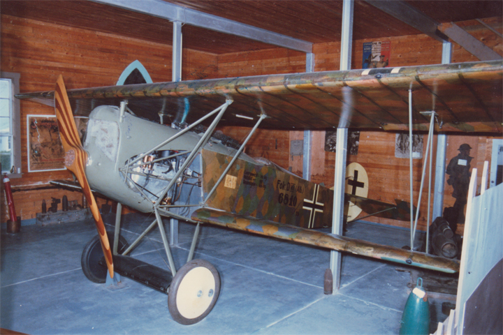 Fokker D.VII ‘6810/18’ at the Brome County Historical Society