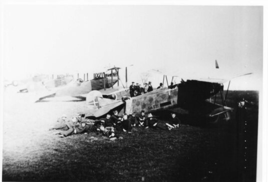 One of the Fokker D.VII’s from the Dansk Luftrederi
