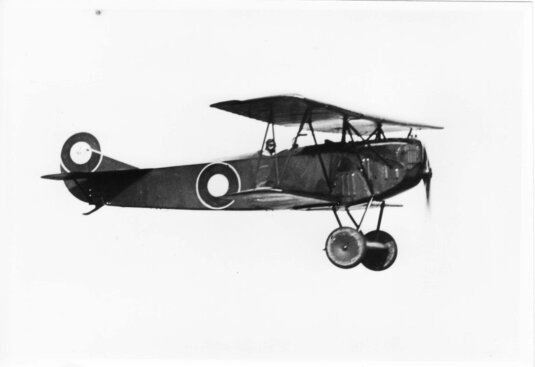 Danish Fokker D.VII ‘F-1’ in flight