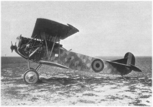 Former German D.VII ‘7584/18’ with Belgian military markings (source: belgian-wings.be)