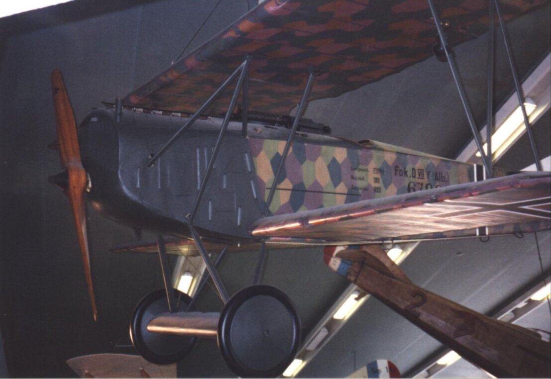 The D.VII from the Musee de l’air et de l’espace, Paris, France Picture by Michel Jubault (mjubault@infonie.fr).